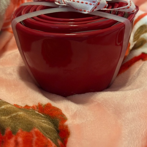 Rae Dunn Red Measuring Cups, set of 4, NWT - Picture 5 of 5